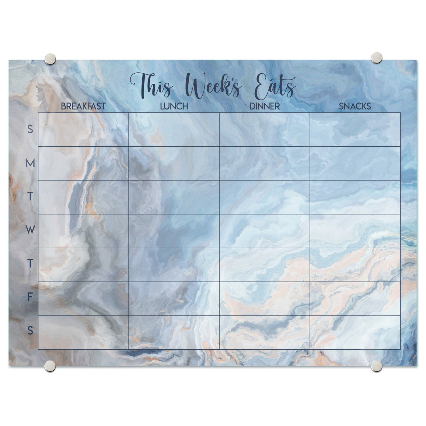 Menu Planner Glassboards