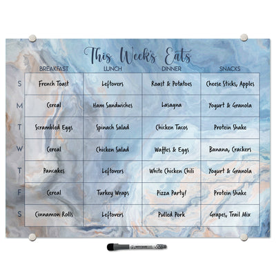 Menu Planner Glassboards