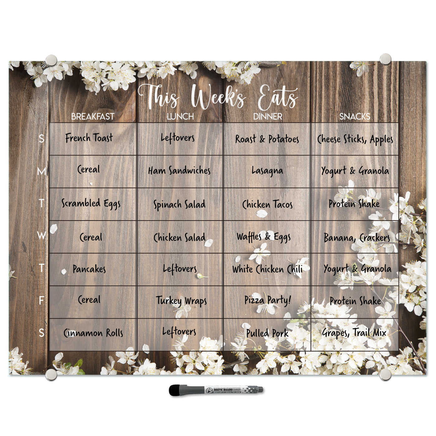 Menu Planner Glassboards