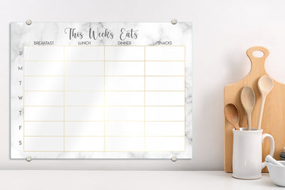 Menu Planner Glassboards