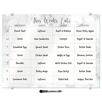 Menu Planner Glassboards