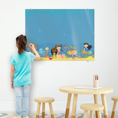 Mermaid Glassboard