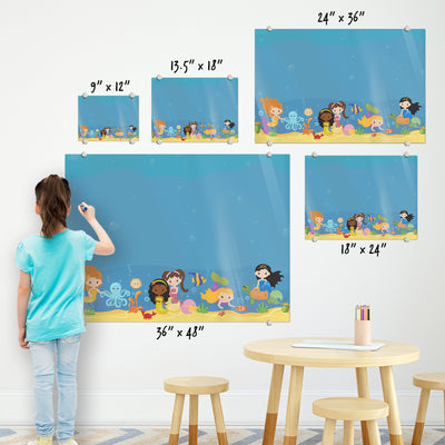 Mermaid Glassboard