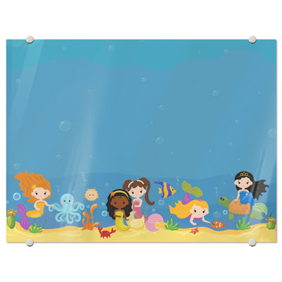 Mermaid Glassboard