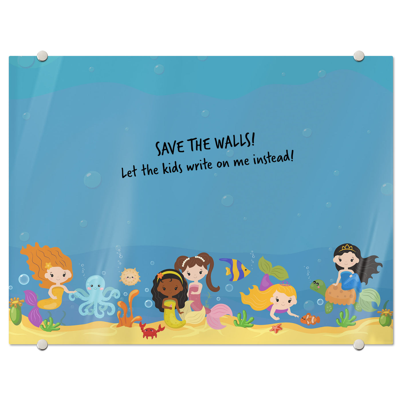 Mermaid Glassboard