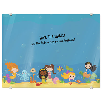 Mermaid Glassboard