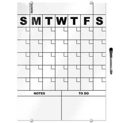 Minimalist Calendar Glassboard
