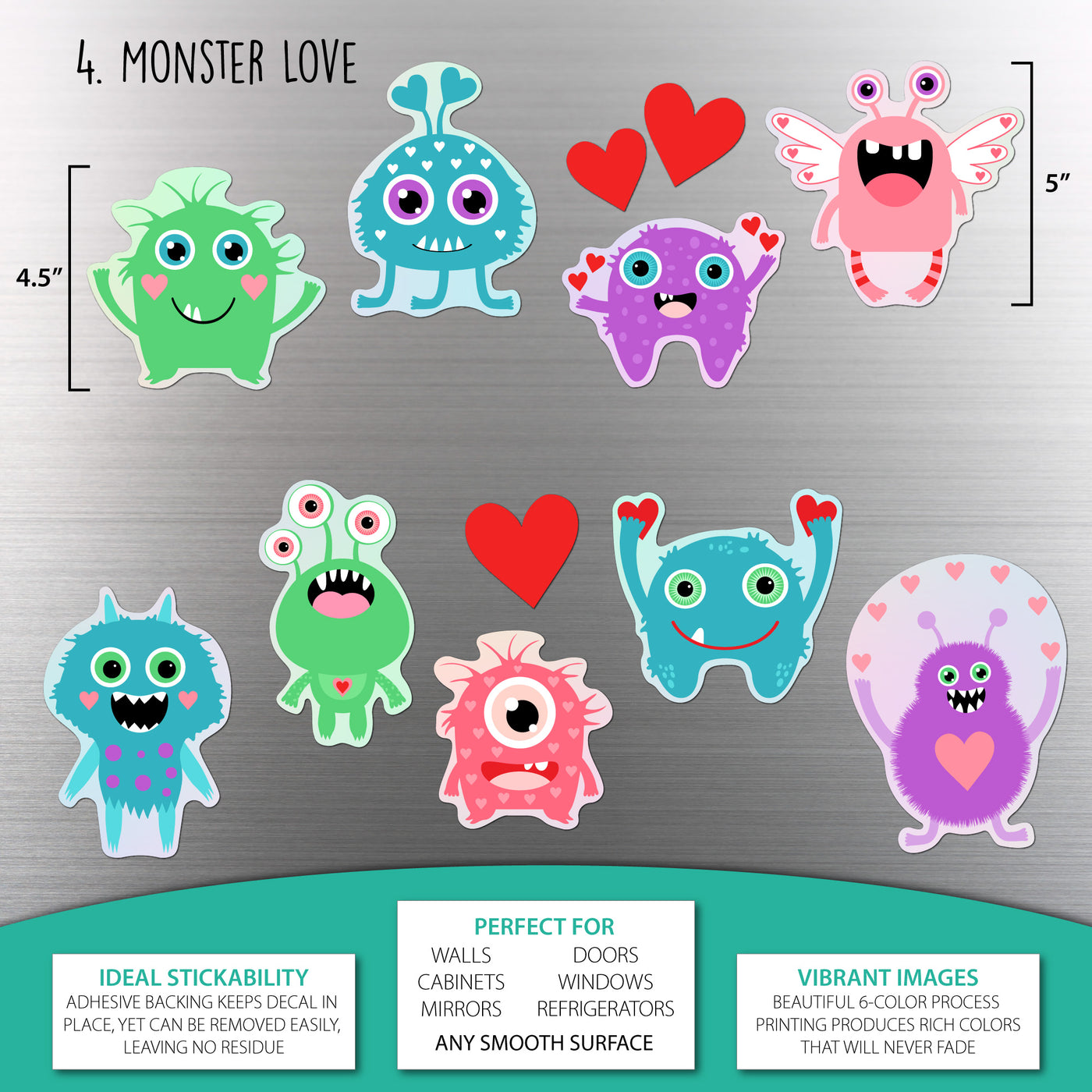 Monster Love Sticker Oodle