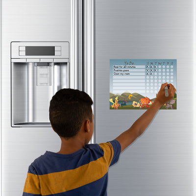 Mythical Creatures Kids Task Chart Sticker Doodles