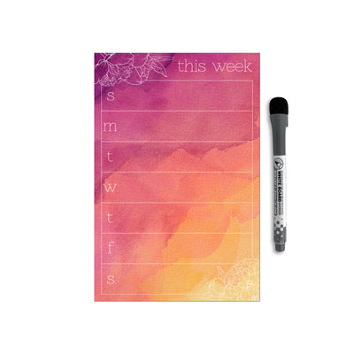 Weekly Calendar Sticker Doodles