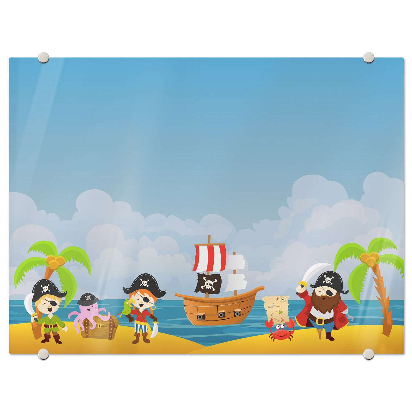 Pirate Glassboard
