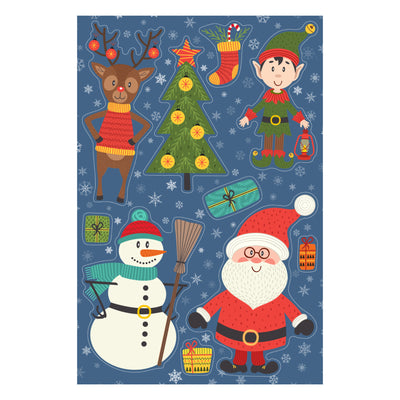 Santa & Friends Sticker Oodle