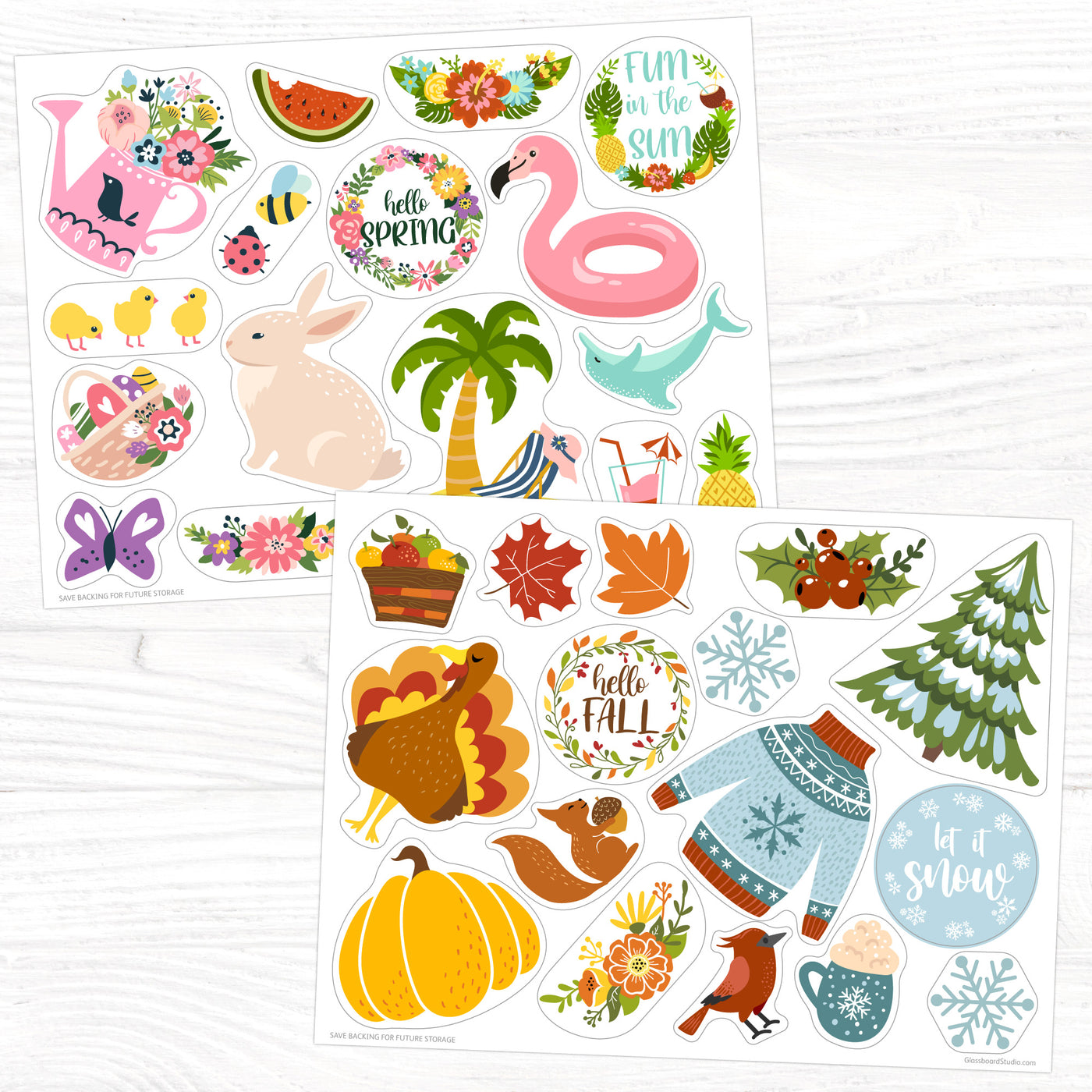 Seasonal Icons Sticker Oodle
