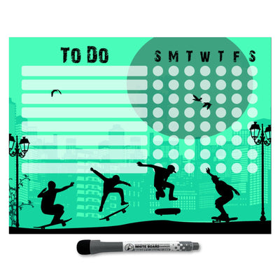 Kids Task Chart Sticker Doodles