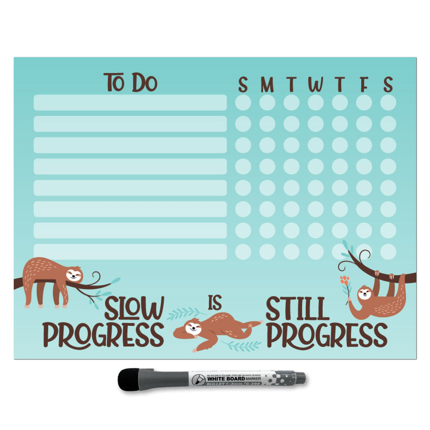 Kids Task Chart Sticker Doodles