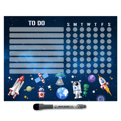 Kids Task Chart Sticker Doodles