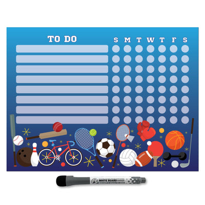 Kids Task Chart Sticker Doodles