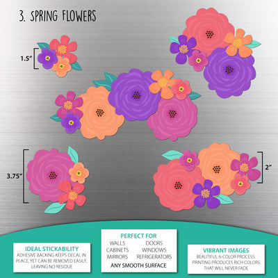 Spring Flowers Sticker Oodle