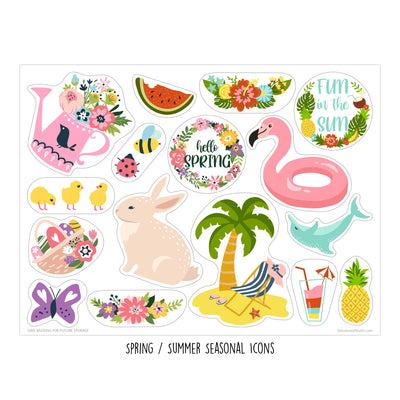 Seasonal Icons Sticker Oodle