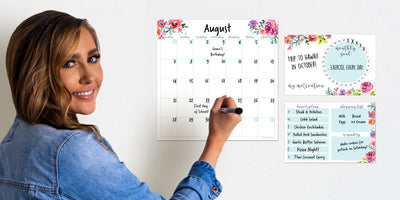 Monthly Calendar Sticker Doodles