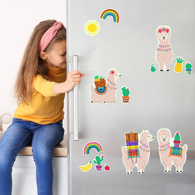 Summer Llamas Sticker Oodle