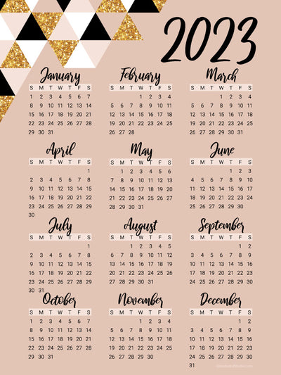 Annual Calendars