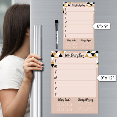 Fitness Planner Sticker Doodles