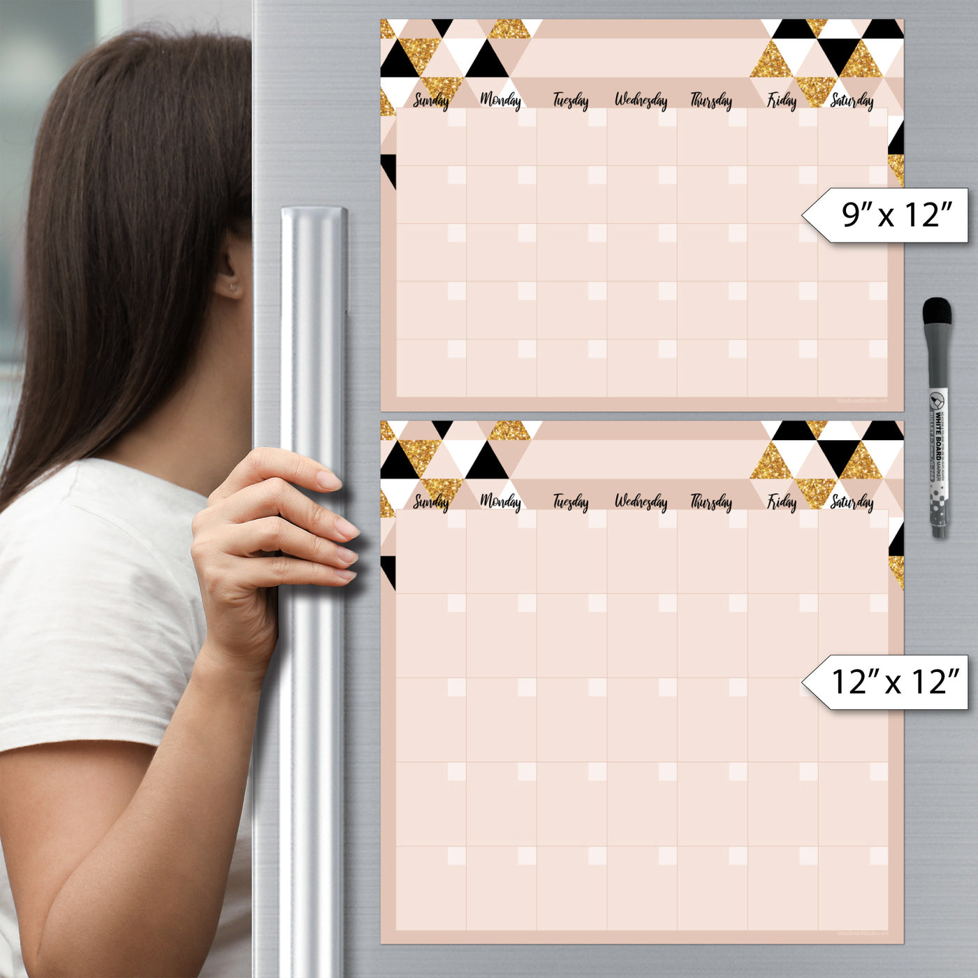 Monthly Calendar Sticker Doodles