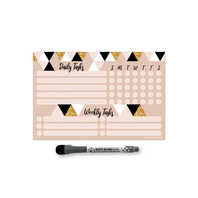 Daily & Weekly Task Tracker Sticker Doodles