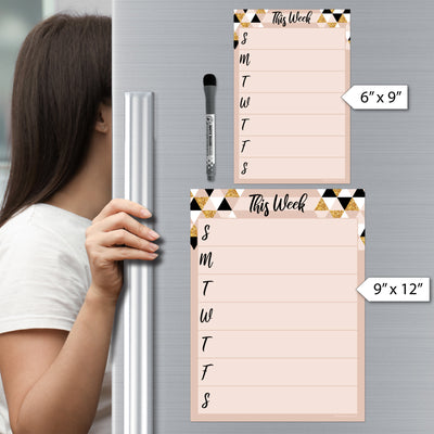Weekly Calendar Sticker Doodles