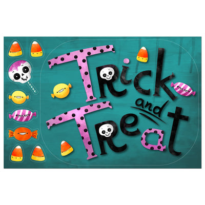 Tricky Treats Sticker Oodle