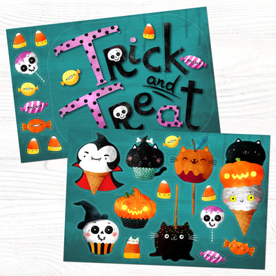 Tricky Treats Sticker Oodle