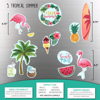 Tropical Summer Sticker Oodle