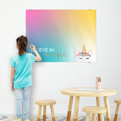 Unicorn Magic Glassboard