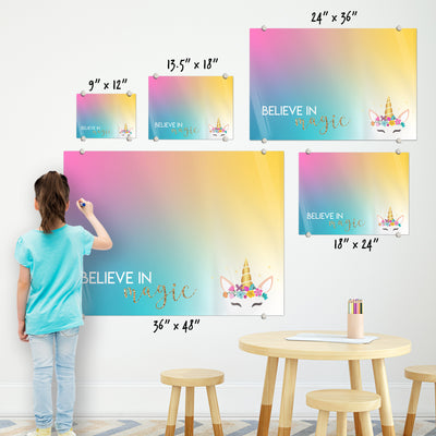 Unicorn Magic Glassboard