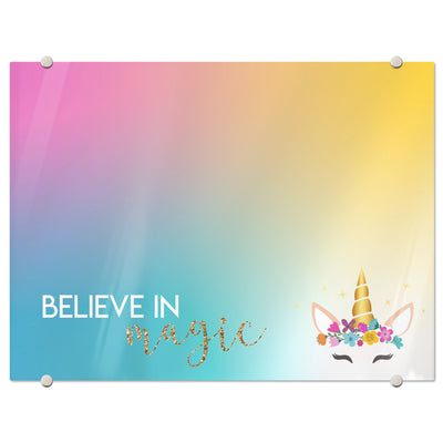 Unicorn Magic Glassboard