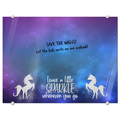 Unicorn Sparkle Glassboard