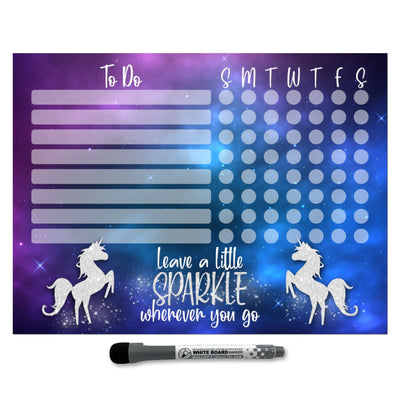Kids Task Chart Sticker Doodles