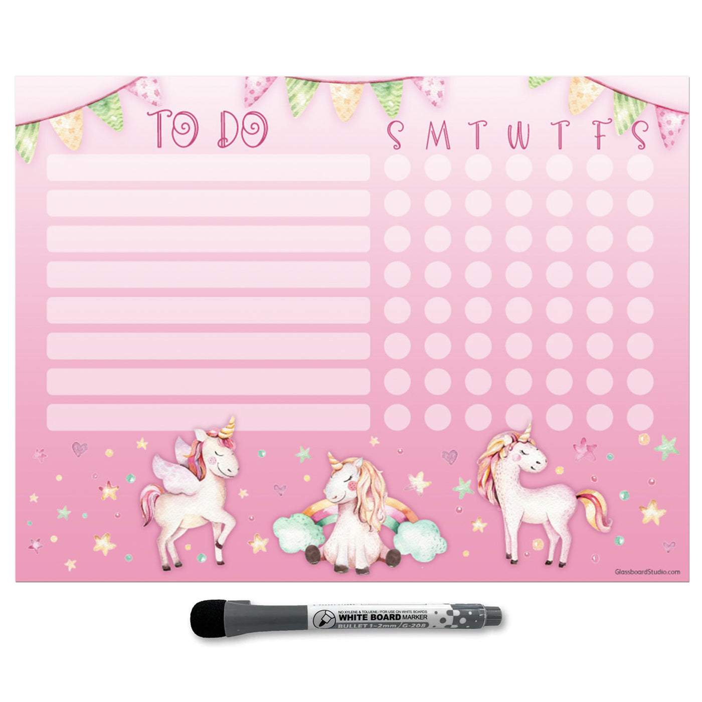 Kids Task Chart Sticker Doodles