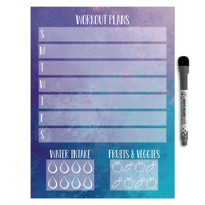 Fitness Planner Sticker Doodles