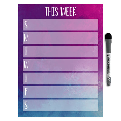 Weekly Calendar Sticker Doodles