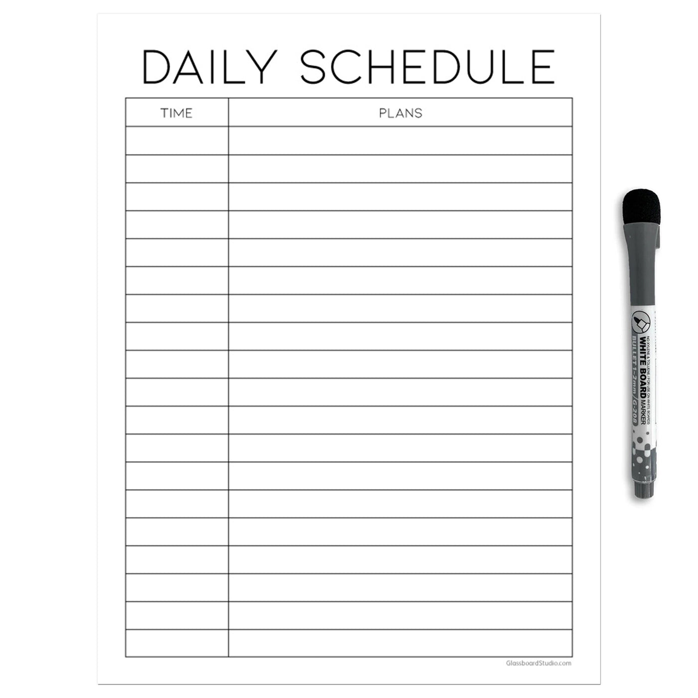 Daily Schedule Sticker Doodles