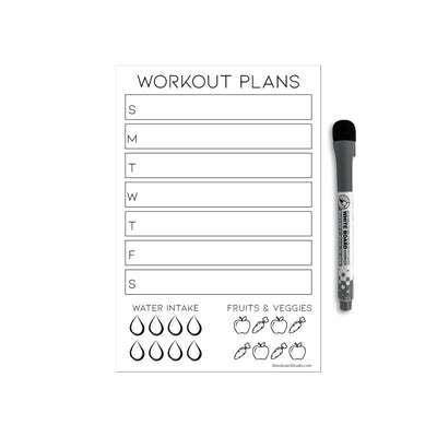 Fitness Planner Sticker Doodles