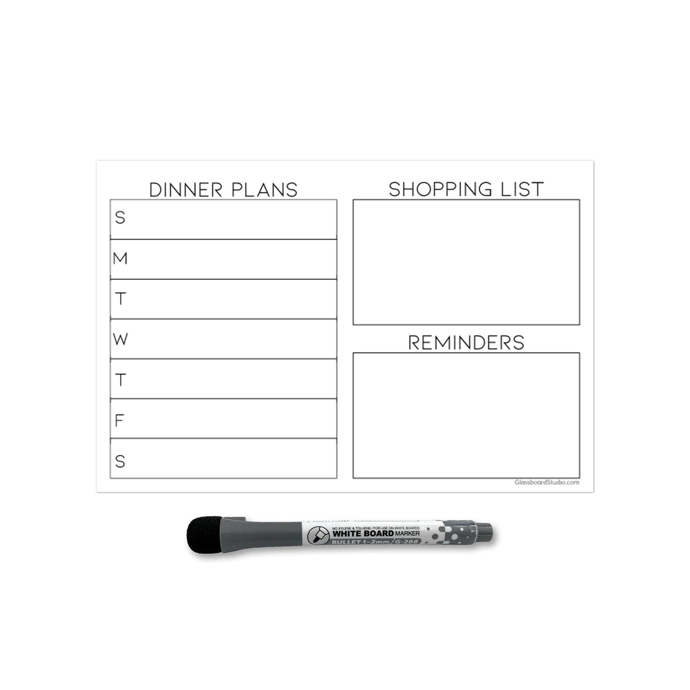 Meal Planner Sticker Doodles