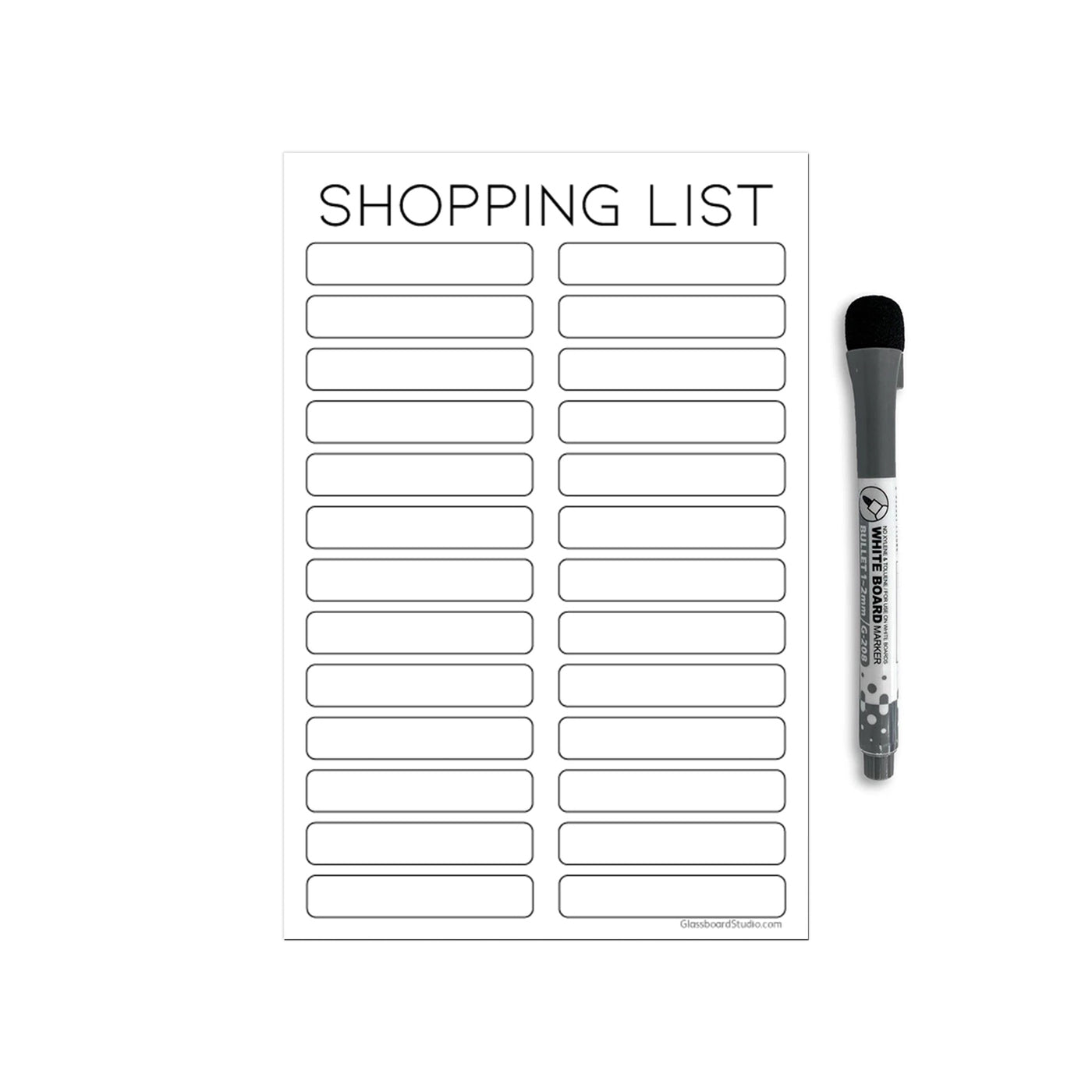 Shopping List Sticker Doodles