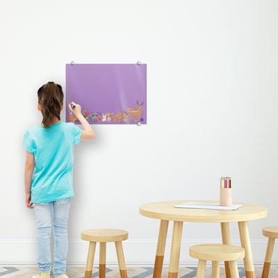 Woodland Creatures Glassboard