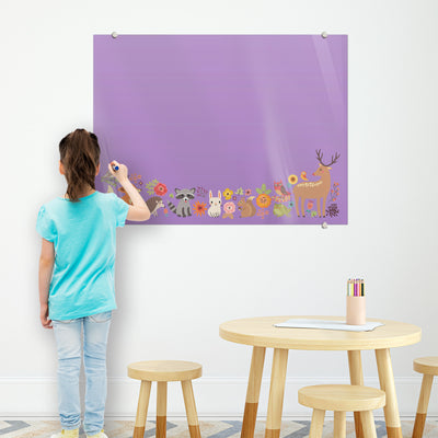 Woodland Creatures Glassboard