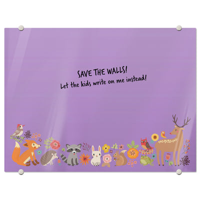 Woodland Creatures Glassboard