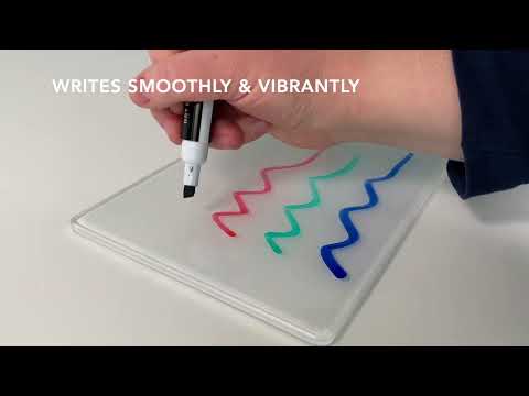 Chisel Tip Dry-Erase Markers - 4 pack