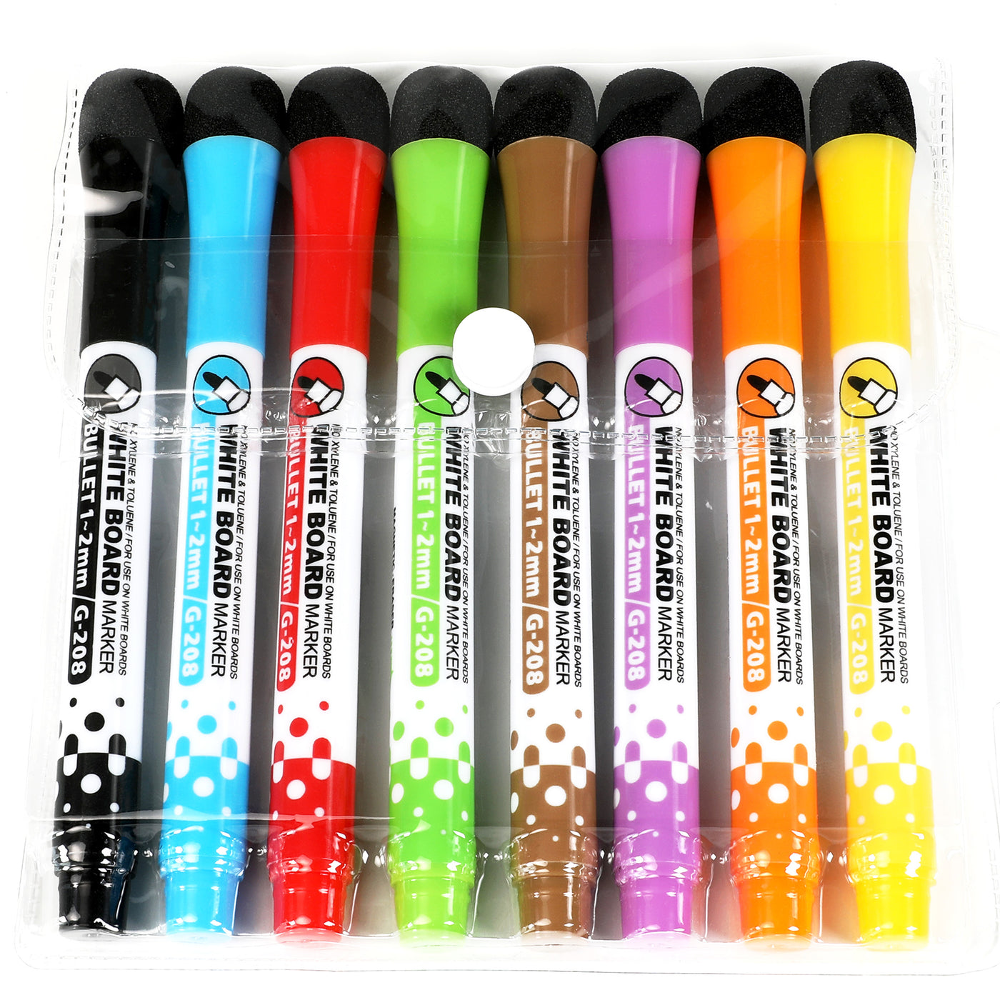 Fine Tip Dry-Erase Markers - 8 Pack